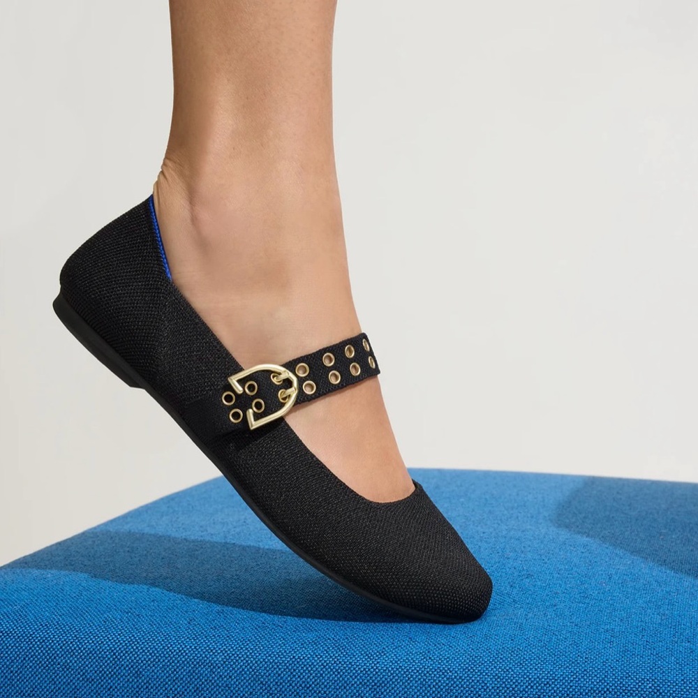 Rothy's Black Mary Jane Flats - Picture 4 of 5